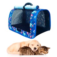 Kennel Bolso Mochila Transportador para Gatos y Perro - Macho