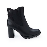 Botín Chelsea Casual FER-2505 Negro Viale Cuero