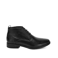 Botín Derby Casual MATEO-2519 Negro Viale Homme Cuero