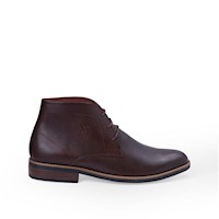 Botín Derby Casual ANGELO-2532 Africano Viale Homme Cuero