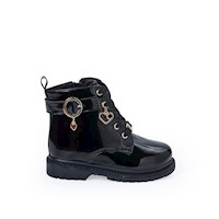 Botín Derby Casual CARITO-2505 Negro Piazza Kids