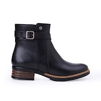 Botín Jodhpur Casual RUSSO-2505 Negro Viale Cuero