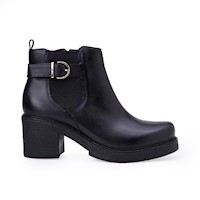 Botín Jodhpur Casual SOFI-2541 Negro Viale Cuero