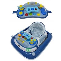 Andador Musical Bluetooth Sensorial Juegos Para Bebes Niños Azul BR71