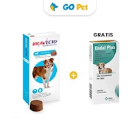 Bravecto Antipulgas para Perro Masticable 20 - 40 Kg + GRATIS Endal