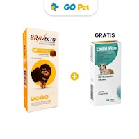 Bravecto Antipulgas para Perro Masticable 2.0 - 4.5 Kg + GRATIS Endal