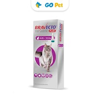 Bravecto Plus Antipulgas para Gato Pipeta 500 mg 6.25 Kg - 12.5 Kg