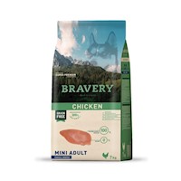 Bravery Pollo Perros Adultos Razas Pequeñas 7 Kg