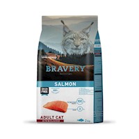 Bravery Salmon Gatos Esterilizados Adultos 2 Kg