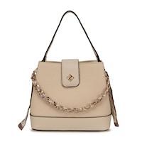 Cartera Briganti Satchel BRI-CM2508 Hueso