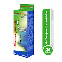 Broncopulmin NF 5 mg + 7.5 mg Pastilla dura para chupar