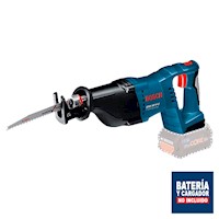 Sierra Sable Inalámbrica Bosch GSA 18V-LI 2700 Cpm (Baretool)