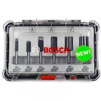 Set de Fresas Bosch 6 Piezas 1/4" Nuevo!