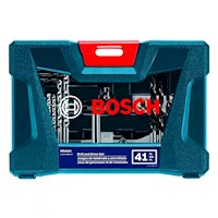 Kit X-Line Bosch 41 Piezas para Taladrar y Atornillar