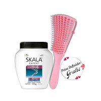 Mascarilla 2En1 Bomba De Vitaminas Skala Ácido Hialu (1Kg)+ Peine Regalo