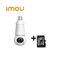 Cámara Seguridad Foco Wifi Bulb Cam 3MP 360° + MicroSD 64GB - Imou