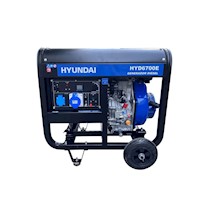 Generador Diesel Hyundai Monofasico MAX 5.5 KW HYD6700E