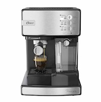 Cafetera Automática de Espresso Oster Prima Latte BVSTEM6603SS-Plateado