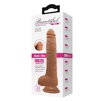 Dildo Hiper Realista Punta Suave Dick 28 cm x Ø 4.2 cm con Ventosa