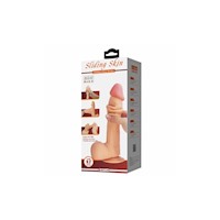 Dildo Realista Piel Deslizante Articulado Emeka 23.4cm Ø 4.7 cm