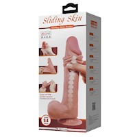 Dildo Realista Piel Deslizante y Articulado 24cm Ø 5cm Consolador