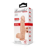 Dildo Realista Catoblepas Super Suave 20.6 cm Ø 4.4cm Ventosa
