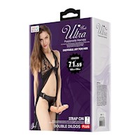 Dildo Doble Realista con Arnés 18 cm x Ø 3.6 cm BDSM Strap On Femenino