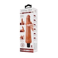 Dildo Vibrador Realista Deslizable Alfredo 25 cm Ø 4 cm Consolador