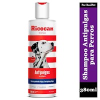 Shampoo para Perro Ricocan Antipulgas Garrapata Piojo 380 ml