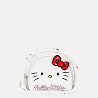 Neceser 2 en 1 Hello Kitty Sanrio - Blanco
