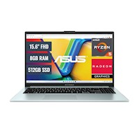 Laptop Asus VivoBook Go AMD Ryzen 5 7520U 8GB RAM 512GB SSD 15.6 FHD FreeDOS
