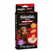 Galletas Para Perros Naturalistic Sabor a Carne Brisket 200g