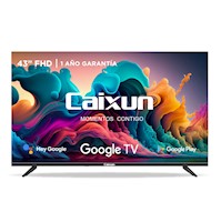 Smart TV Caixun LED 43" FHD Google TV C43V1FG