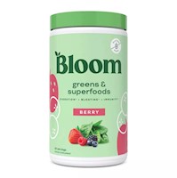 Polvo de verduras y superalimentos Bloom Nutrition - Berry
