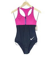 Ropa de Baño Monokini Nike Print - Fucsia