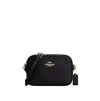 Cartera Crossbody de Cuero Coach Mini Jamie - Negro