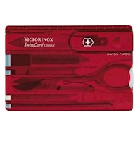 SwissCard Classic Victorinox Rojo