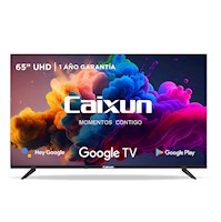 Smart TV Caixun LED 65" UHD 4K Google TV C65V1UG