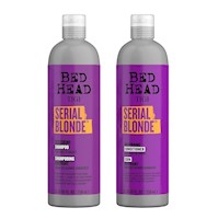 Set Duo Shampoo 750 ml y Acondicionador 750 ml TIGI Bed Head Serial Blonde