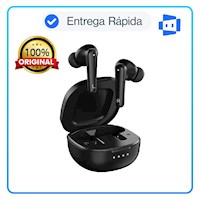 Audífono con micrófono Genius HS-M910BT True Wireless Bluetooth Black