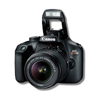 Cámara Canon EOS Rebel T100 EF-S 18-55mm f/3.5-5.6 DC III + Kit Ultimate