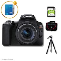 Cámara Canon EOS SL3 + Lente EF-S 18-55MM IS STM + Kit Deluxe