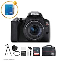 Cámara Canon EOS SL3 + Lente EF-S 18-55MM IS STM + Kit Ultimate