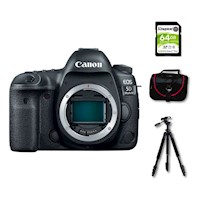 Cámara Canon EOS 5D Mark IV (Cuerpo Solo) + Kit Deluxe de Accesorios