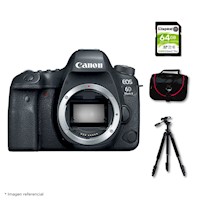 Cámara Canon EOS 6D Mark II (Solo cuerpo)  + Kit Deluxe de Accesorios