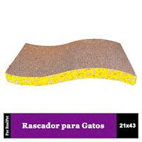 Rascador para Gato Tipo Curvo 21x43 cm