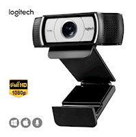 Cámara Webcam LOGITECH FHD 1080 C930E ZOOM 4X USB-A