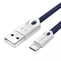 Mcdodo - Cable USB a Lightnig Ultra Plano 1m Azul CA-0315