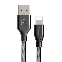 Mcdodo - Cable USB a Lightning para iPhone serie Warrior Negro 1.2m CA-5150