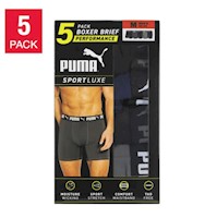 Bóxer Puma Para Hombre, Paquete De 5